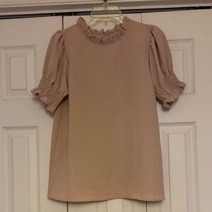 Chic Ruffled Women's Blouse